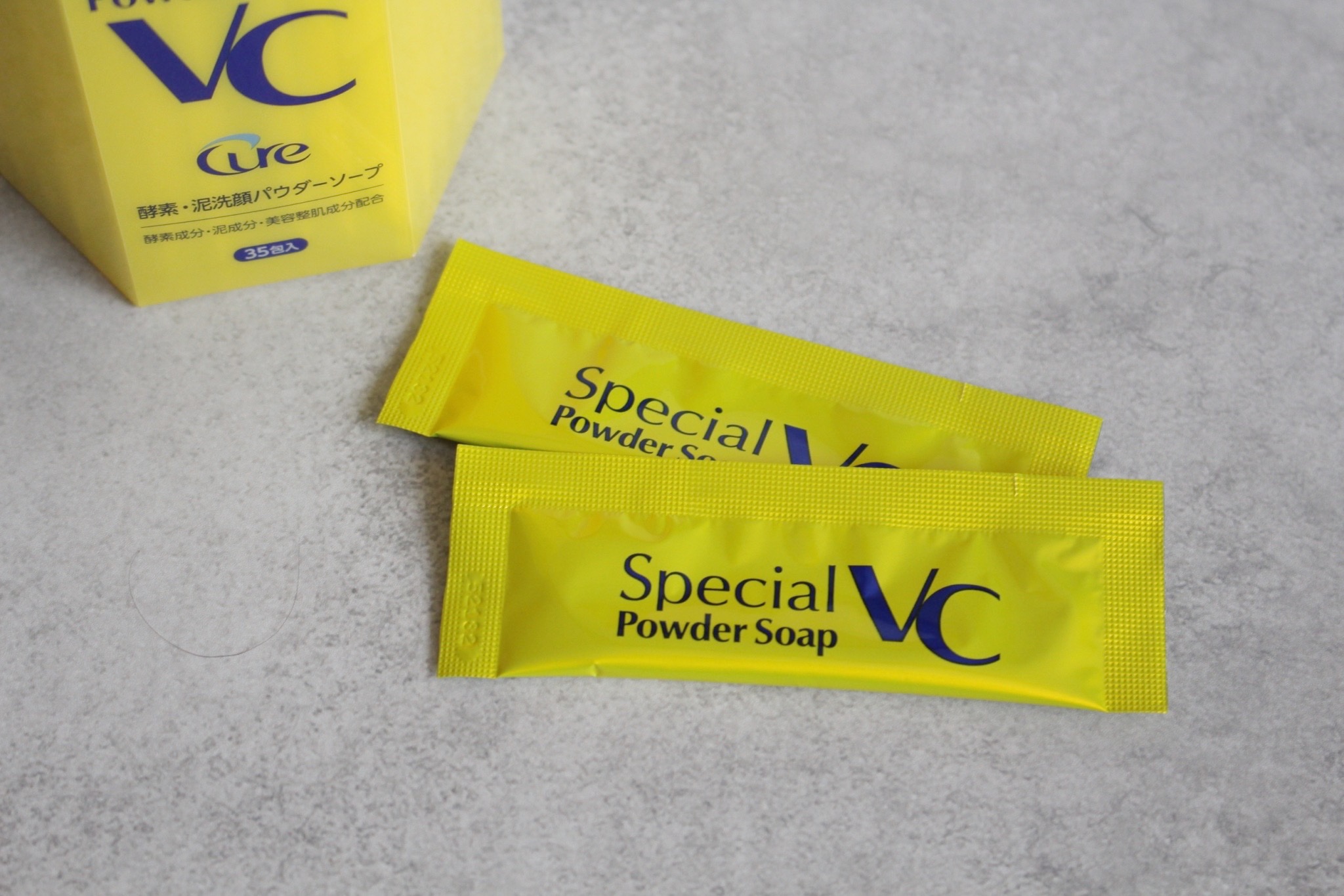 スペシャルパウダーソープＶＣ/Cure/洗顔パウダーを使ったクチコミ（2枚目）
