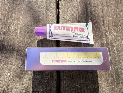 ホワイトパープル歯みがき ピーチフローラルミントの香り/EUTHYMOL/歯磨き粉を使ったクチコミ(2枚目)