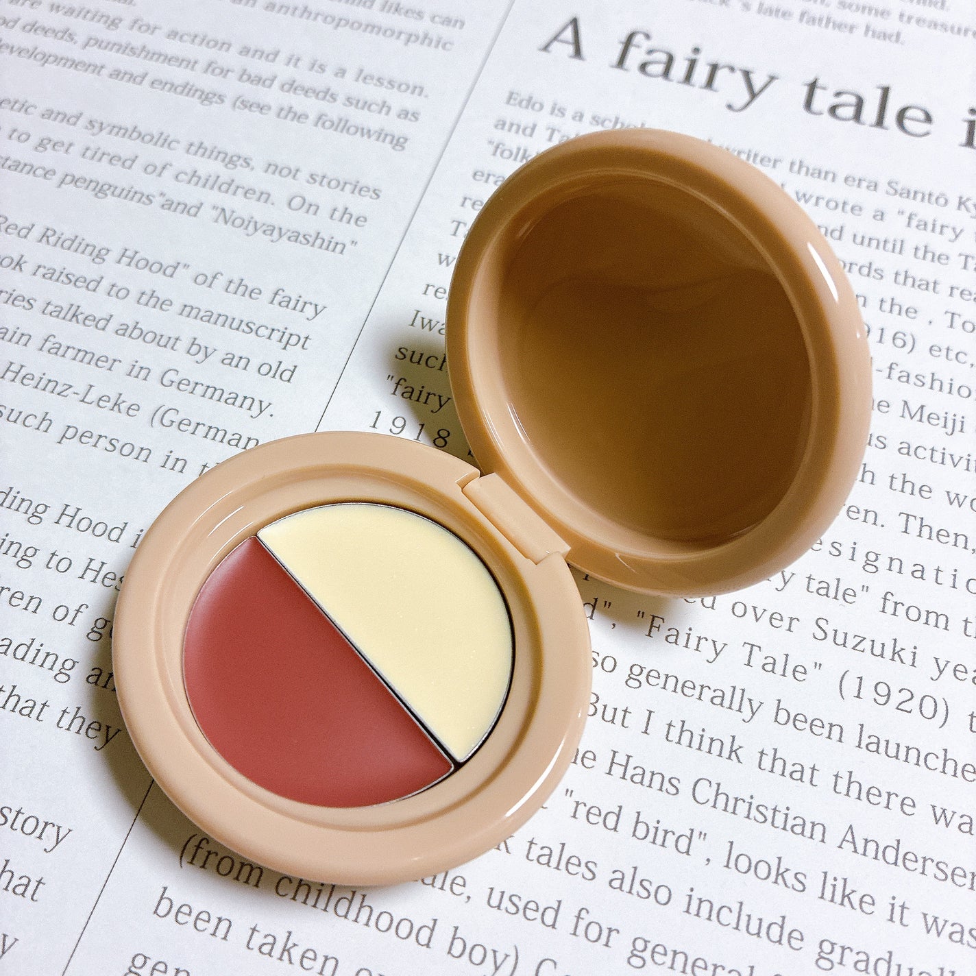 どら焼きリップ&チーク/&nd by rom&nd/マルチパレットを使ったクチコミ(3枚目)