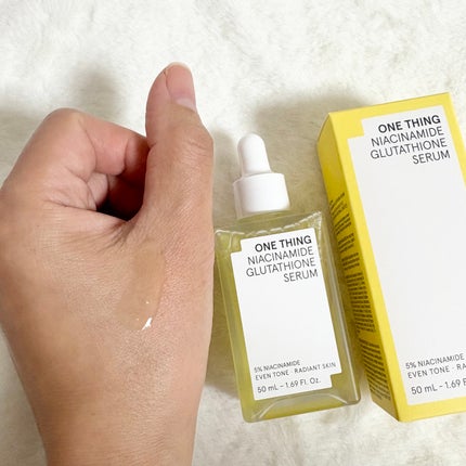 ナイアシンアミドグルタチオンセラム/ONE THING/美容液を使ったクチコミ(3枚目)