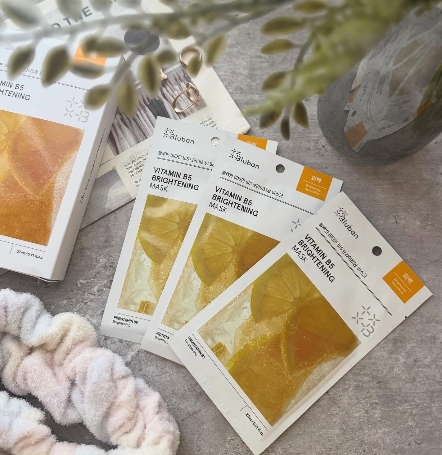 ビタミンB5 ブライトニングマスク/Bluban/シートマスク・パックを使ったクチコミ(1枚目)