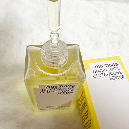 ナイアシンアミドグルタチオンセラム/ONE THING/美容液を使ったクチコミ(2枚目)