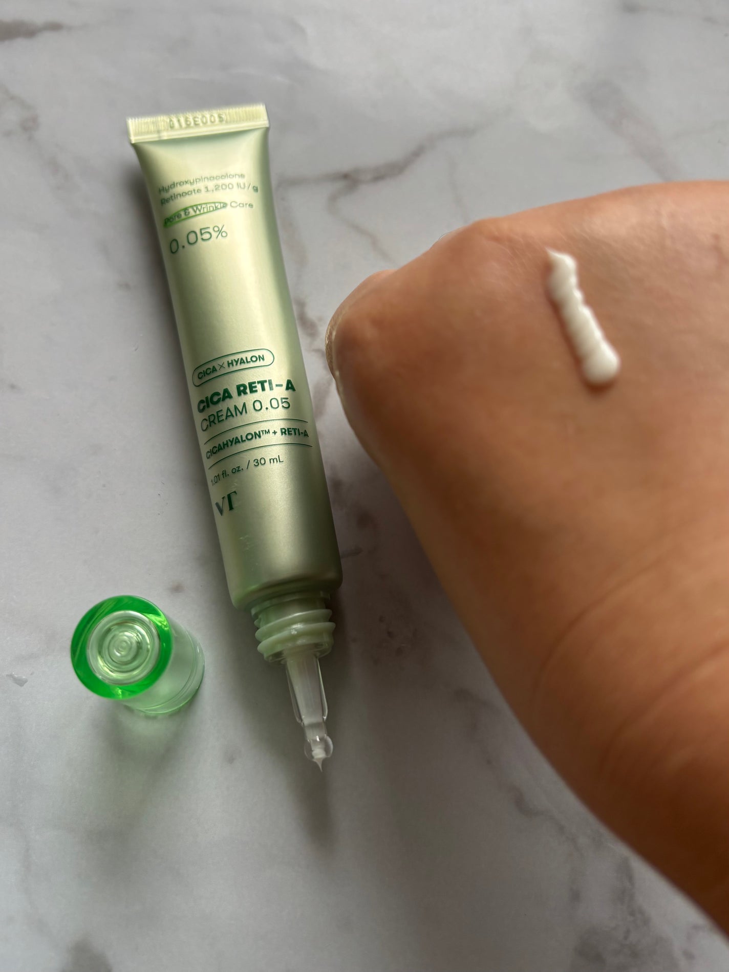 シカレチA クリーム0.05/VT/フェイスクリームを使ったクチコミ(5枚目)