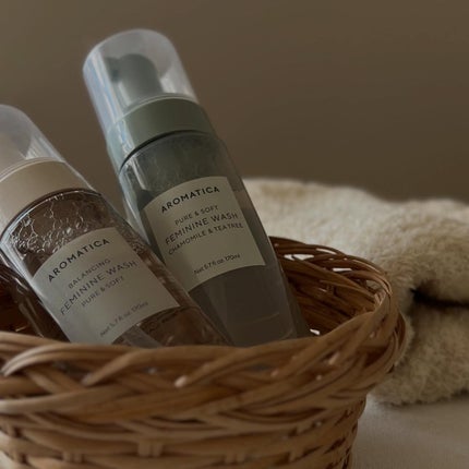 ピュア&ソフトデリケートゾーンソープカモミール&ティーツリー/AROMATICA/デリケートゾーンケアを使ったクチコミ(1枚目)