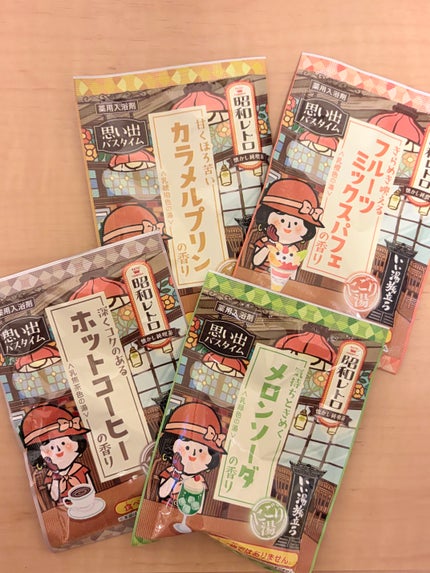 いい湯旅立ち 昭和レトロ/白元アース/入浴剤セットを使ったクチコミ(2枚目)