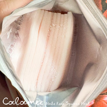 Calamee メイクキープスクエアパック/Calamee/シートマスク・パックを使ったクチコミ(2枚目)