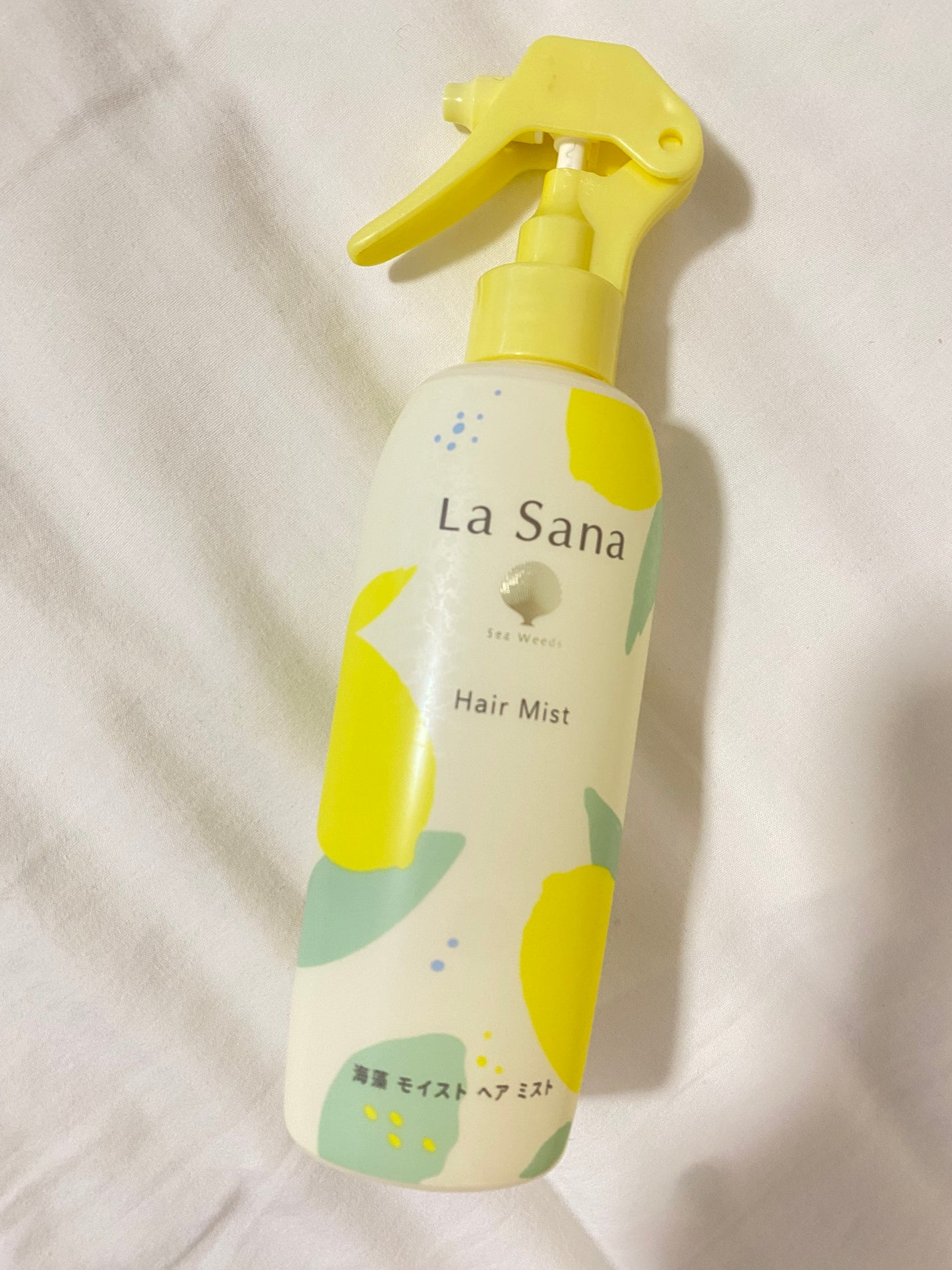 海藻 モイスト ヘア ミスト 瀬戸内レモンの香り/ラサーナ/ヘアミストを使ったクチコミ(1枚目)