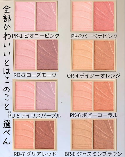 レイヤード フルリ チーク/Visée/パウダーチークを使ったクチコミ(3枚目)