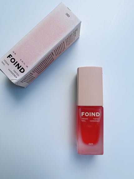 001 ヴィーガンティンテッドネイルハードナー/FOIND/ネイル用品を使ったクチコミ(1枚目)