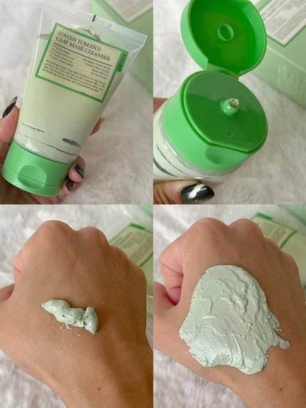 グリーントマトクレイマスククレンザー/FULLY/洗い流すパック・マスクを使ったクチコミ(3枚目)