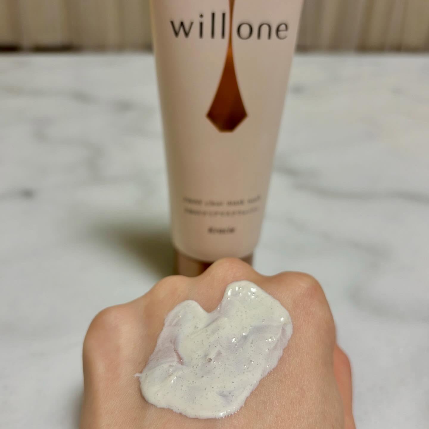 willone ２ＷＡＹクリアマスクウォッシュ/クラシエ/その他洗顔料を使ったクチコミ（3枚目）
