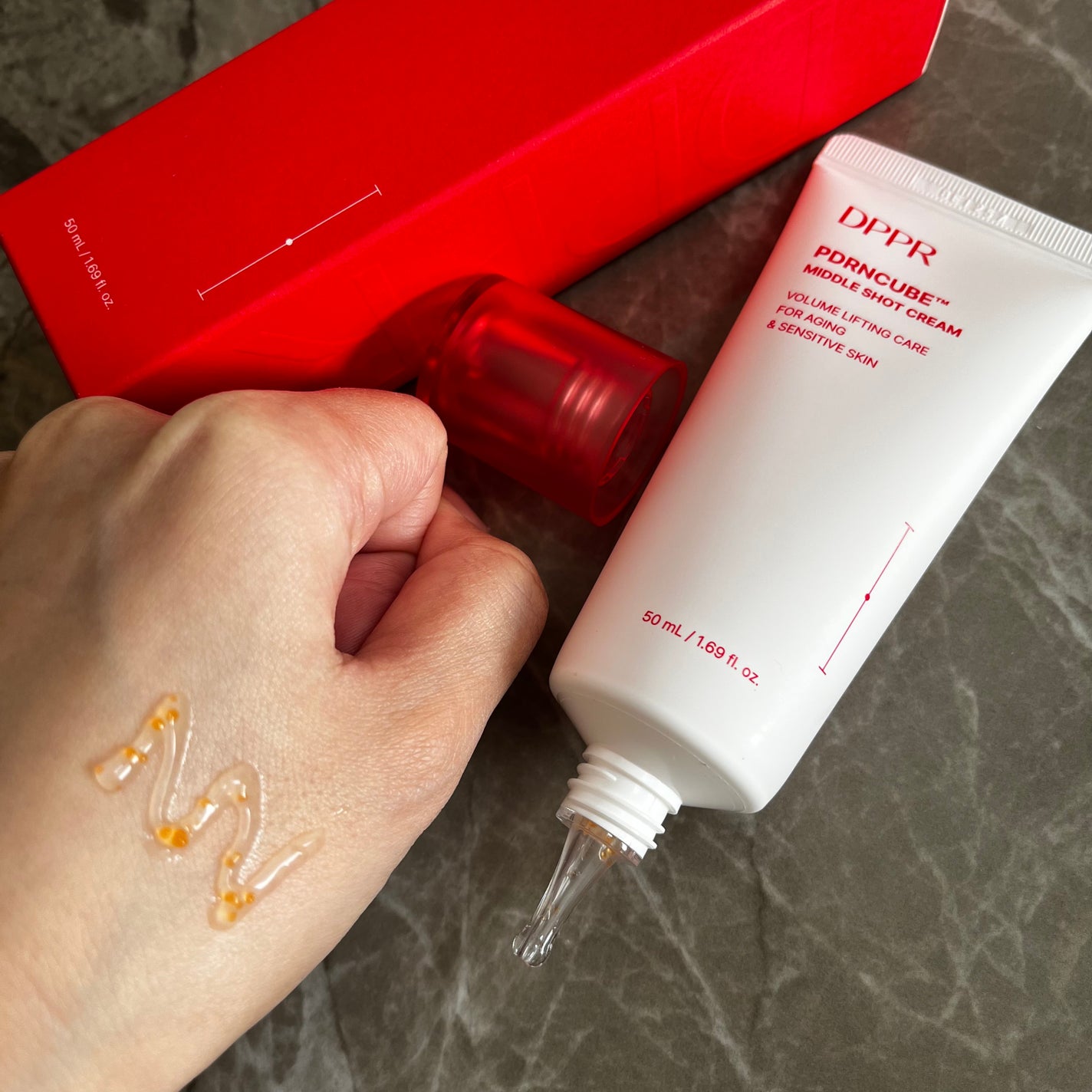 PDRNキューブクリーム/DPPR/フェイスクリームを使ったクチコミ(2枚目)
