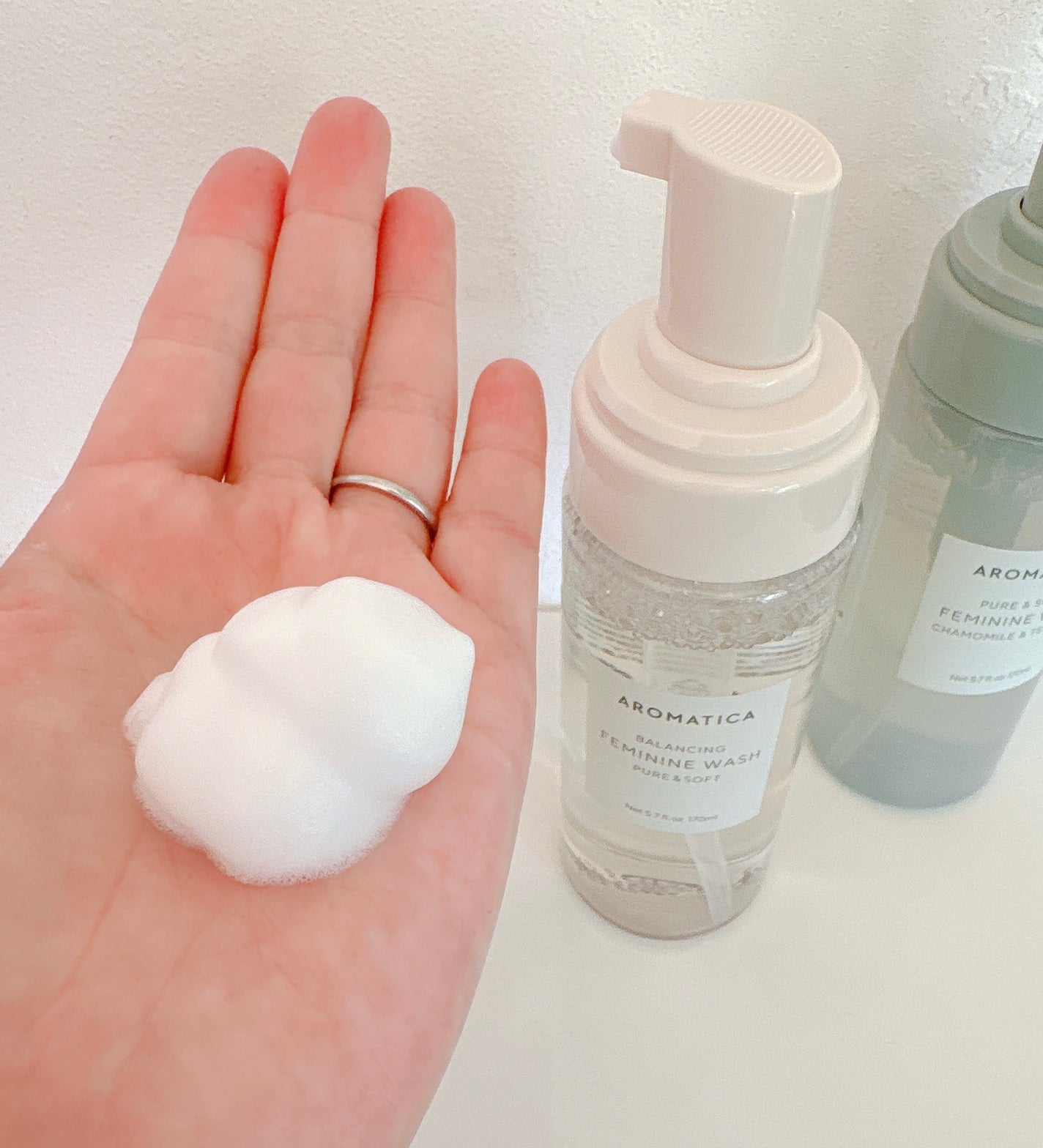 ピュア&ソフトフェミニンウォッシュ /AROMATICA/デリケートゾーンケアを使ったクチコミ(3枚目)