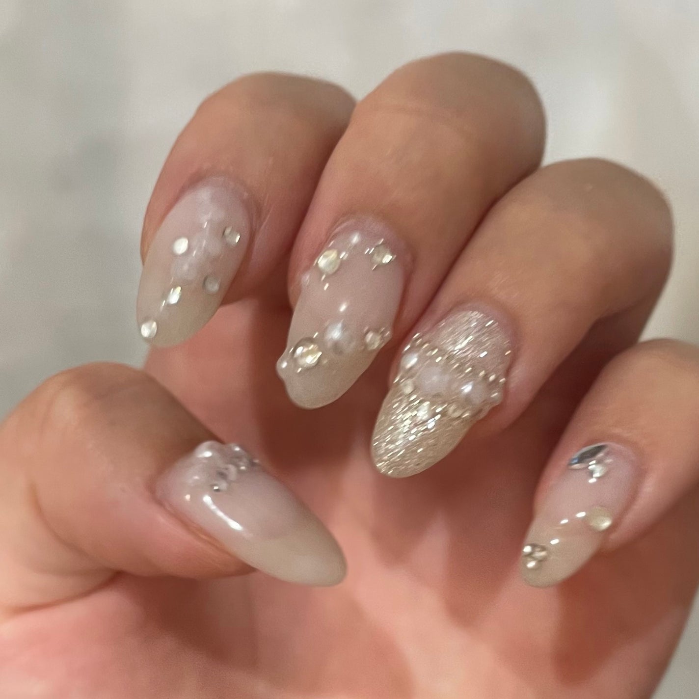 𐔌՞ . .՞ 𐦯 on LIPS 「いいね、保存嬉しいです🎶#ネイル#ジェルネイル#垢抜け#ネイル..」(1枚目)