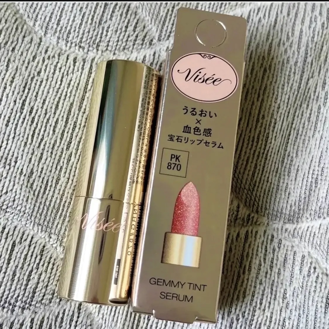ジェミィ ティント セラム/Visée/リップティントを使ったクチコミ（2枚目）