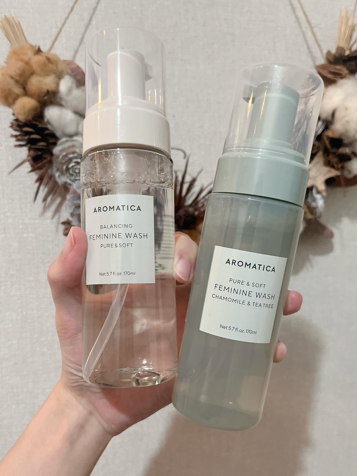 ピュア＆ソフトフェミニンウォッシュ /AROMATICA/デリケートゾーンケアを使ったクチコミ（1枚目）