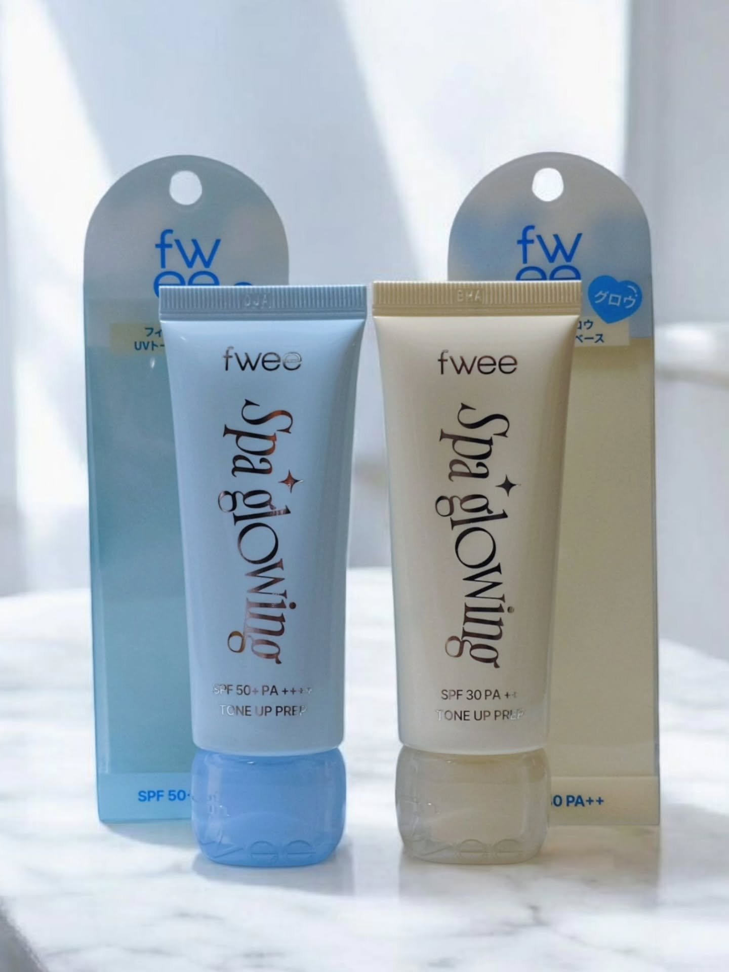 スパグロウUVトーンアップベース/fwee/化粧下地を使ったクチコミ（1枚目）