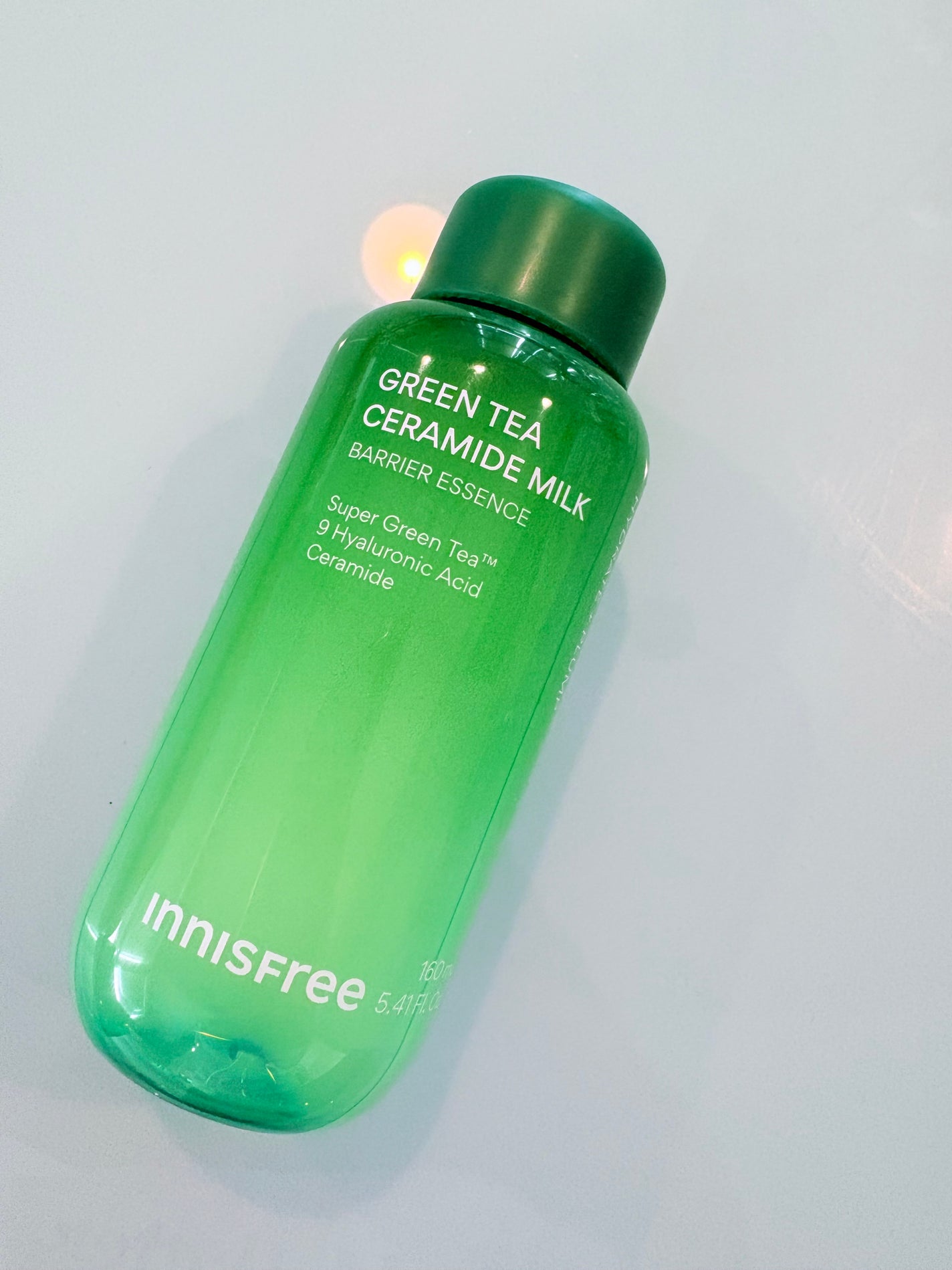 グリーンティー セラミド ミルク エッセンストナー/innisfree/化粧水を使ったクチコミ(1枚目)