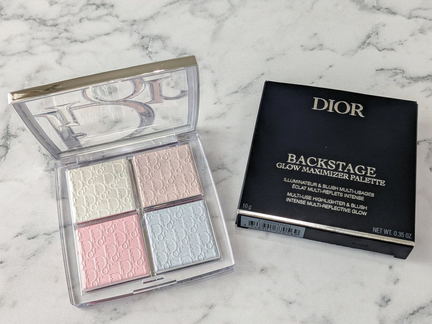 バックステージ グロウ マキシマイザー パレット/Dior/ハイライトを使ったクチコミ(1枚目)