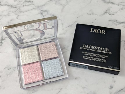 バックステージ グロウ マキシマイザー パレット/Dior/ハイライトを使ったクチコミ(1枚目)