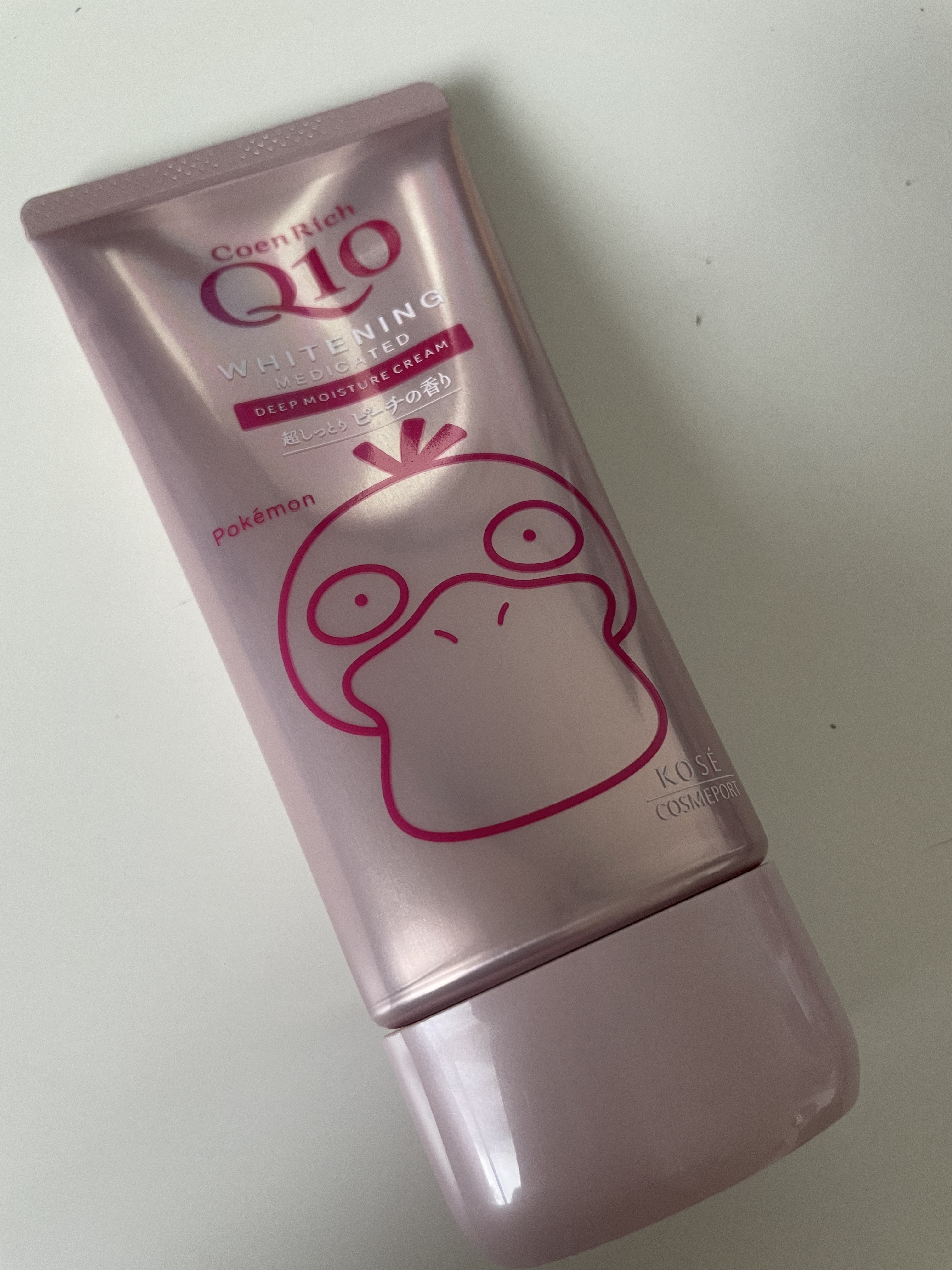 コエンリッチ　薬用ホワイトニング  ハンドクリーム ディープモイスチュア もぎたてピーチの香り【医薬部外品】/コエンリッチQ10/ハンドクリームを使ったクチコミ（2枚目）