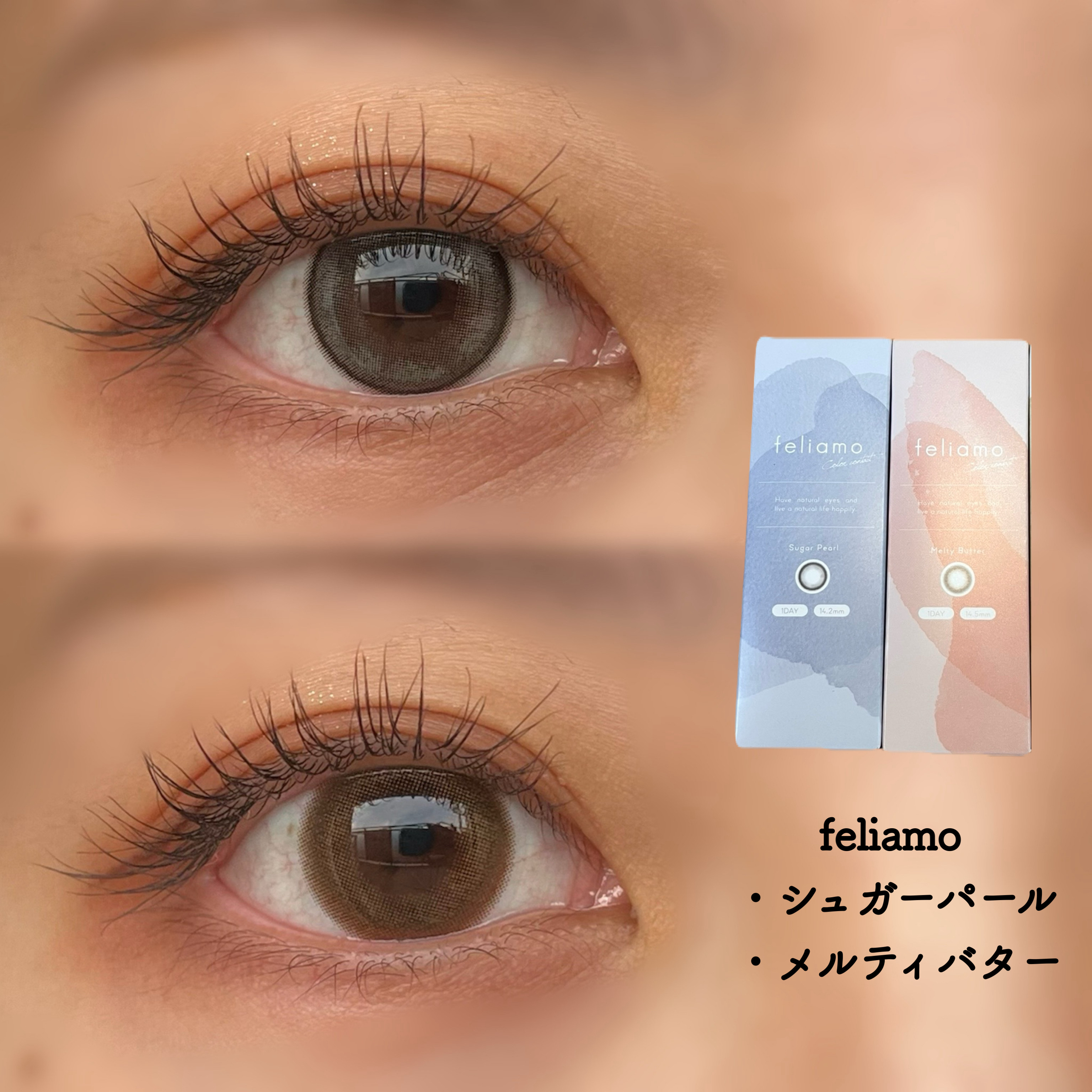 feliamo 1day/feliamo/ワンデー（１DAY）カラコンを使ったクチコミ（1枚目）