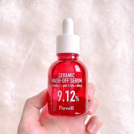 AHA 9.12 オミジャ 陶器肌 ウォッシュオフ セラム/parnell/美容液を使ったクチコミ(3枚目)