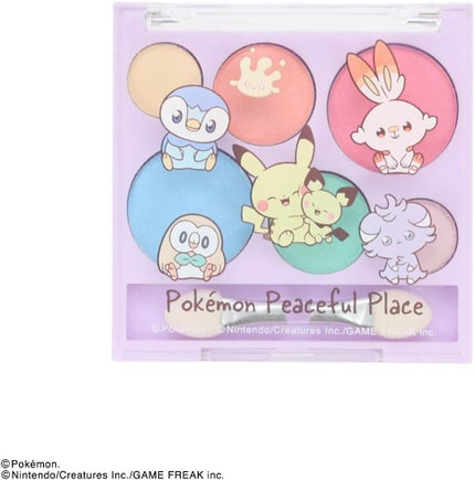 SHOBIDO ポケピース 6色アイシャドウパレット