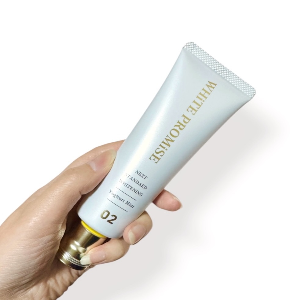 ホワイトプロミス  美白*＋むし歯予防*/WHiTE PROMiSE/歯磨き粉を使ったクチコミ（3枚目）