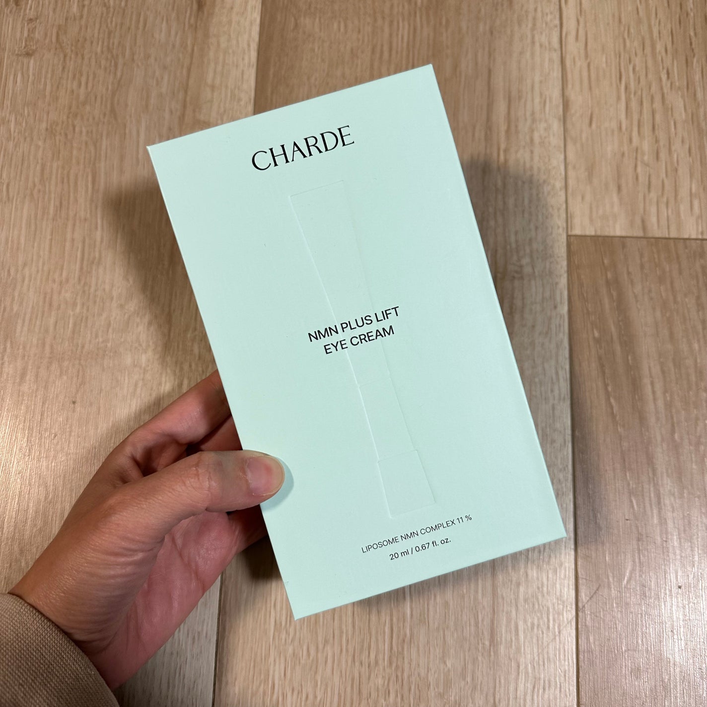 NMNプラスリフトアイクリーム/CHARDE/アイケア・アイクリームを使ったクチコミ(1枚目)