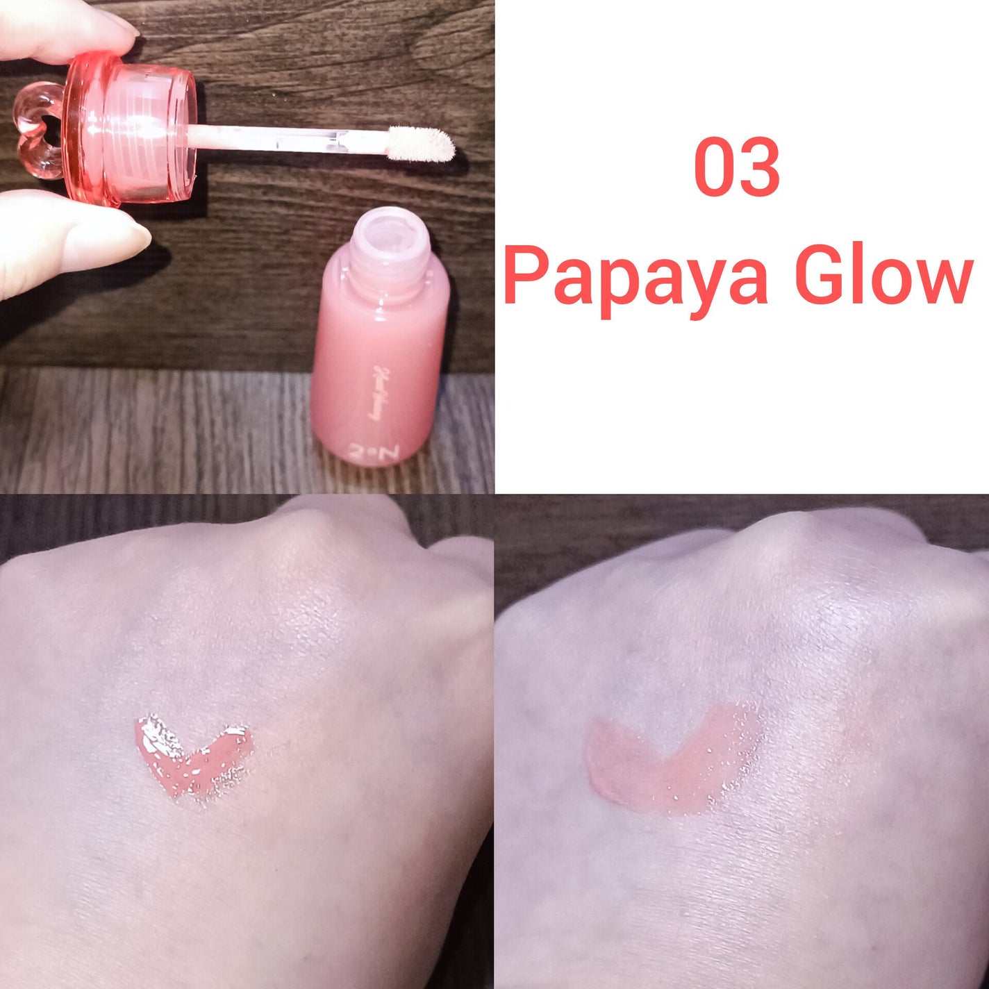 ハートウェアリングリキッドチーク/2aN/リキッドチークを使ったクチコミ(4枚目)