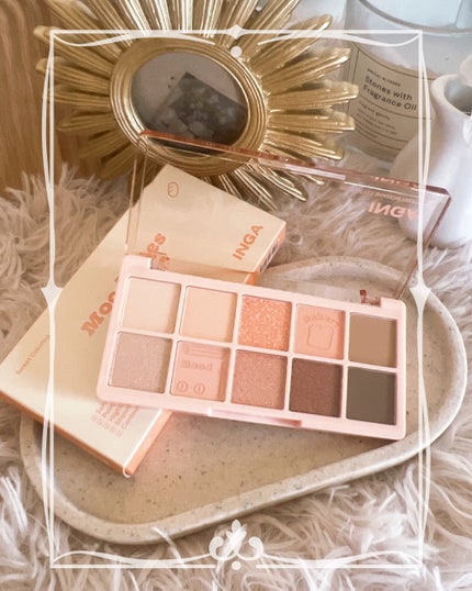 ムードアイズシャドウパレット/INGA/アイシャドウパレットを使ったクチコミ(4枚目)