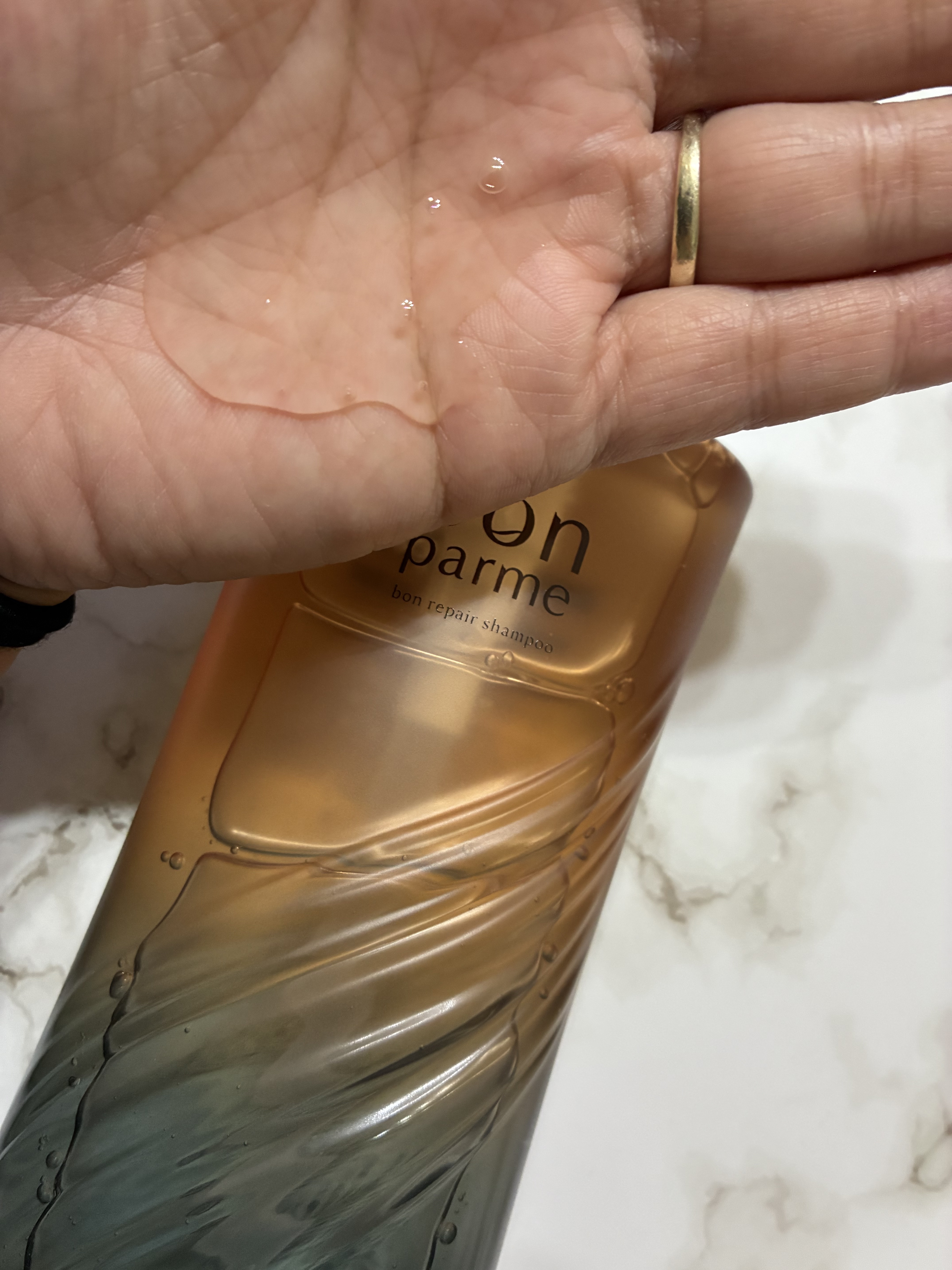 ボンリペア シャンプー/トリートメント/bonparme/シャンプー・コンディショナーを使ったクチコミ（2枚目）