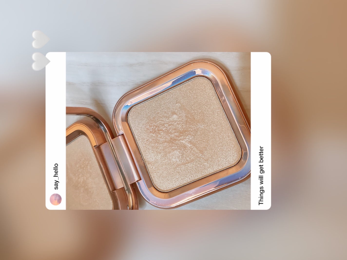 エンジェルキューピッドキスハイライター/ZEESEA/パウダーハイライトを使ったクチコミ(1枚目)