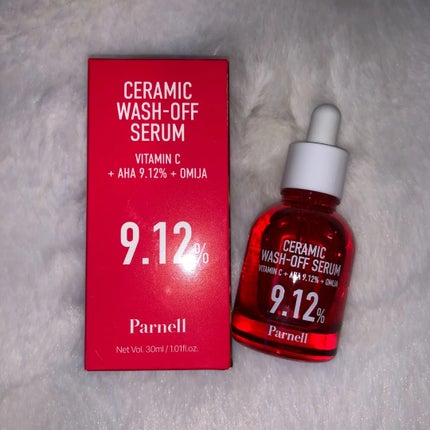 AHA 9.12 オミジャ 陶器肌 ウォッシュオフ セラム/parnell/美容液を使ったクチコミ(2枚目)