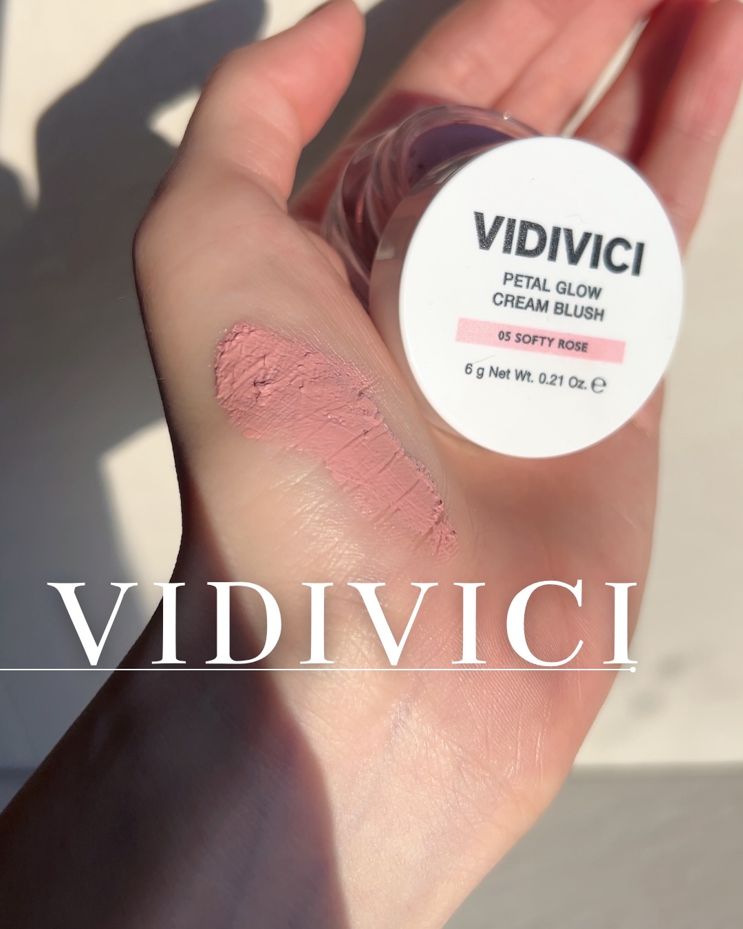 ペタルグロウクリームチーク/VIDIVICI/ジェル・クリームチークを使ったクチコミ（1枚目）