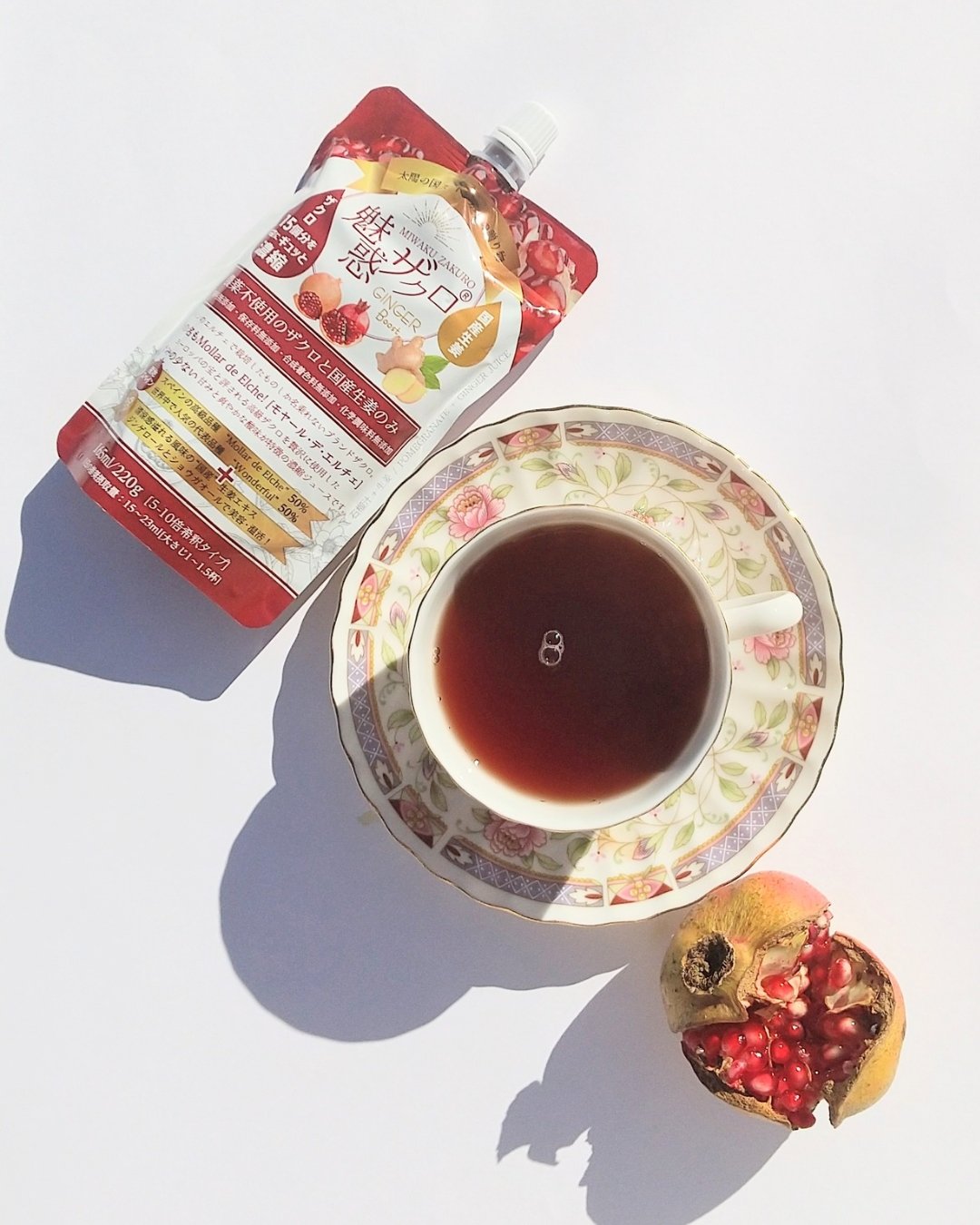 魅惑ザクロ /ジンジャーブースト/魅惑ザクロ/美容ドリンクを使ったクチコミ（3枚目）