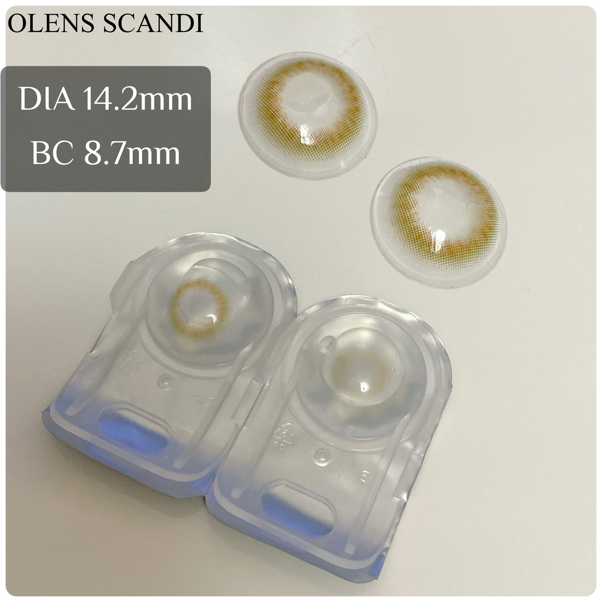 LARME MELTY SERIES(ラルムメルティシリーズ)/LARME/カラーコンタクトレンズを使ったクチコミ（3枚目）