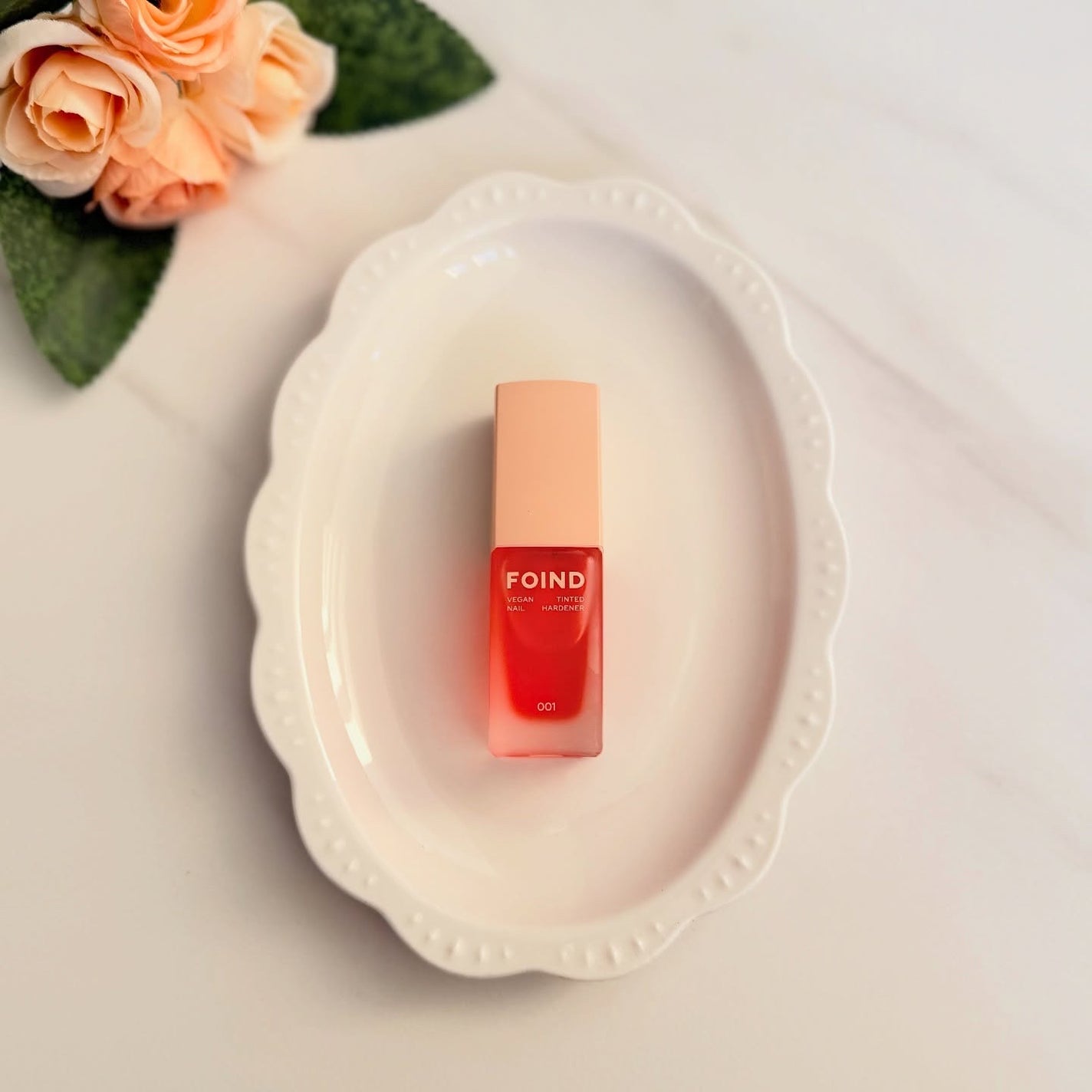 001 ヴィーガンティンテッドネイルハードナー/FOIND/ネイル用品を使ったクチコミ(1枚目)