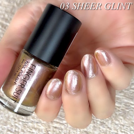 FINGER SUIT ネイルポリッシュ/FINGER SUIT/マニキュアを使ったクチコミ(4枚目)