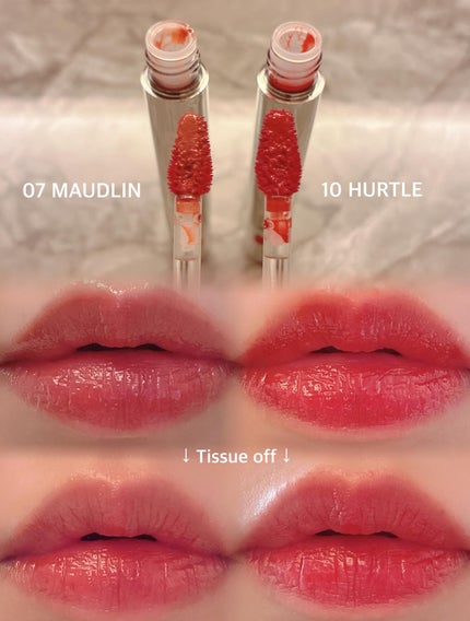 THIN GLOW TINT/BRAYE/口紅を使ったクチコミ(2枚目)