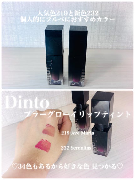 ブラーグロイリップティント 219/Dinto/リップティントの画像