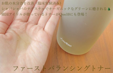 ファーストバランシングトナー/Lowlize/化粧水を使ったクチコミ(2枚目)