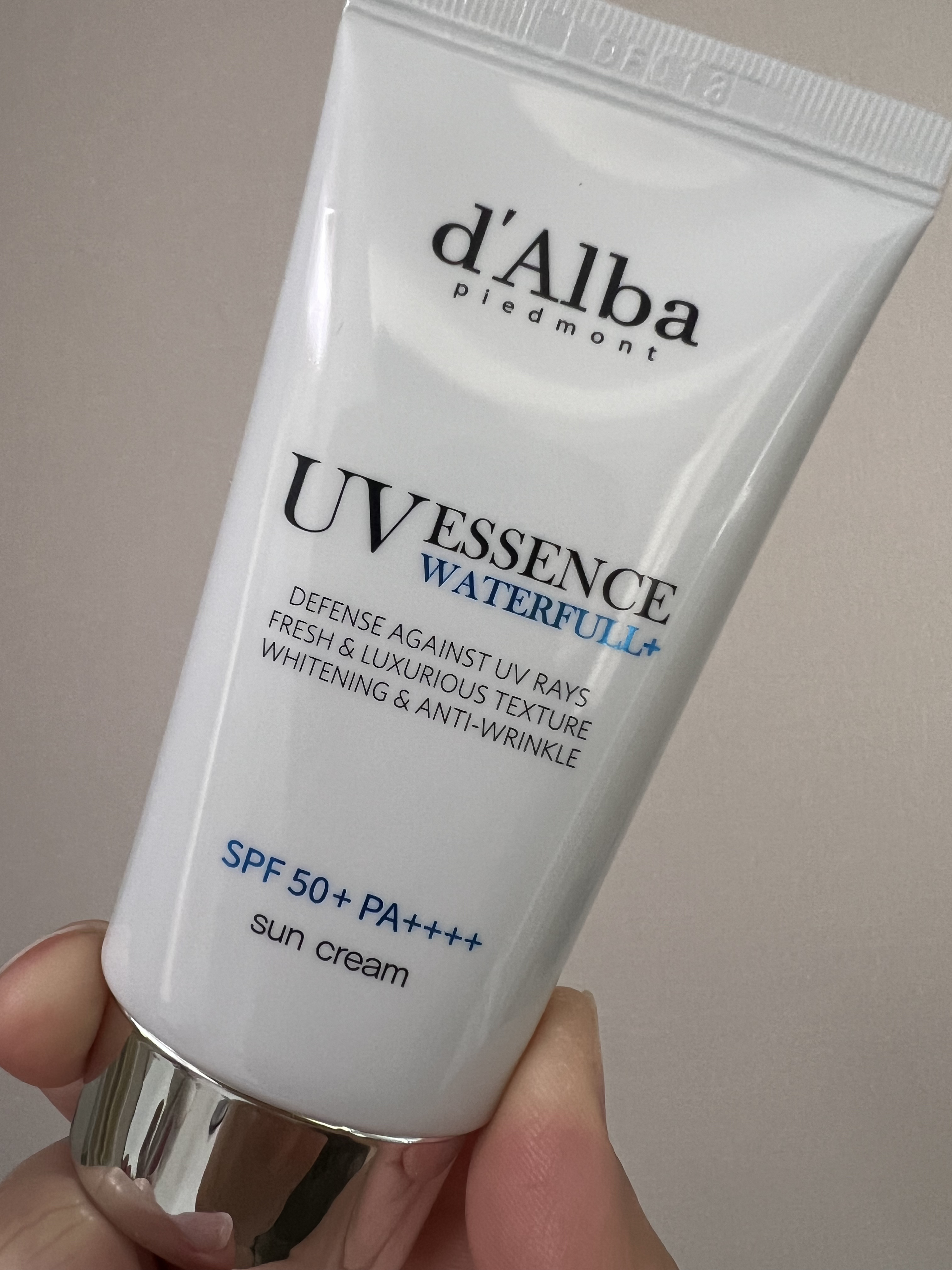 ダルバ ウォータフル エッセンス サンクリーム/ダルバ/日焼け止めクリームを使ったクチコミ（1枚目）