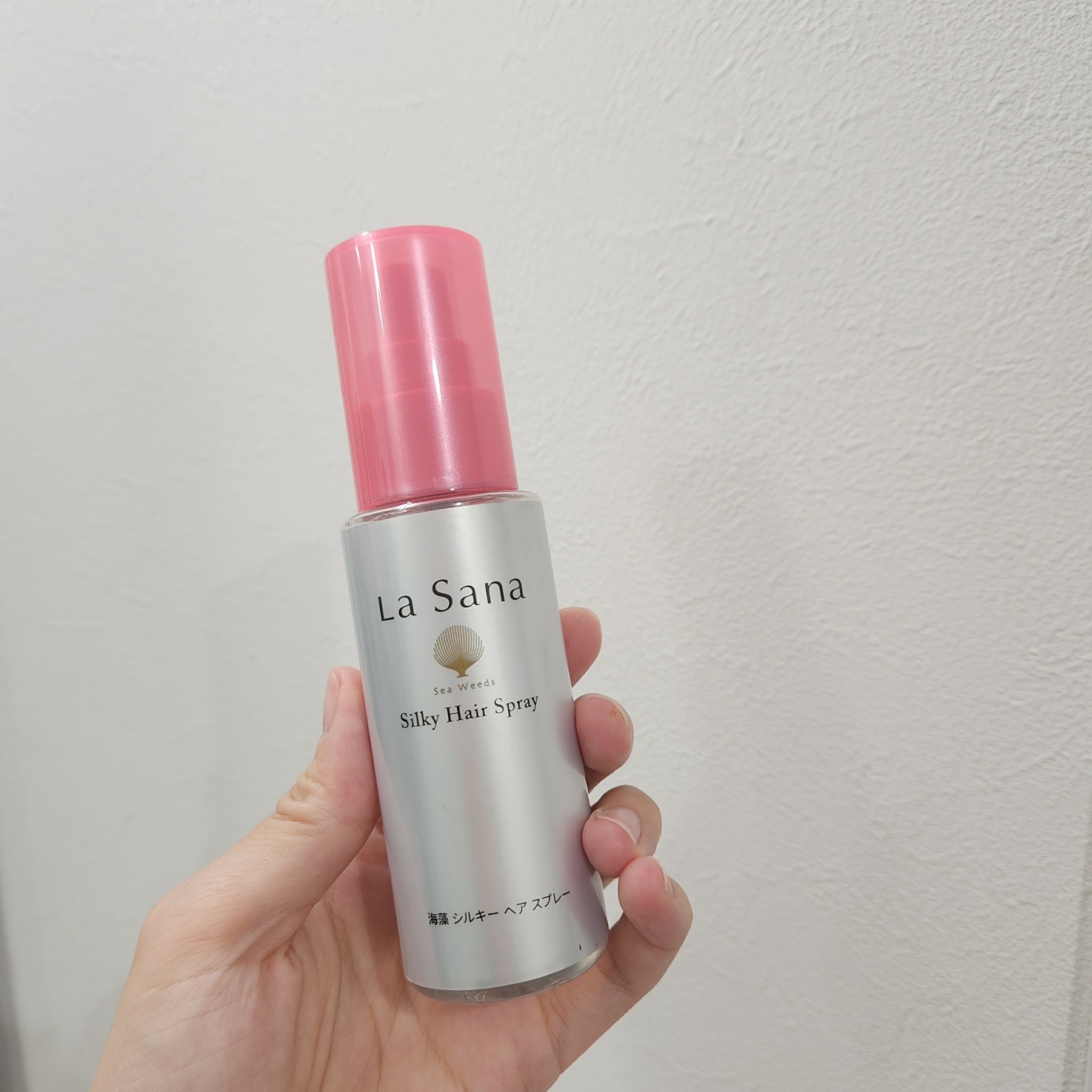 海藻 シルキー ヘア スプレー 180ml/ラサーナ/ヘアスプレーを使ったクチコミ（1枚目）