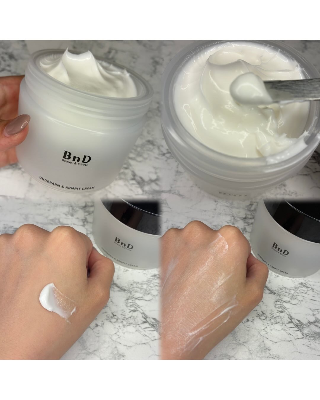 BnDアンダーアームクリーム(ボディクリーム)/BnD/デリケートゾーンケアを使ったクチコミ（2枚目）