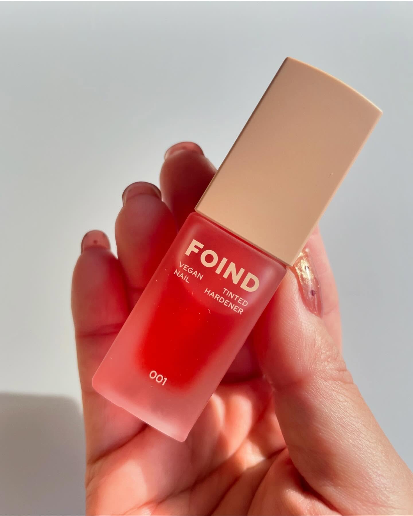 FOIND 001 ヴィーガンティンテッドネイルハードナー