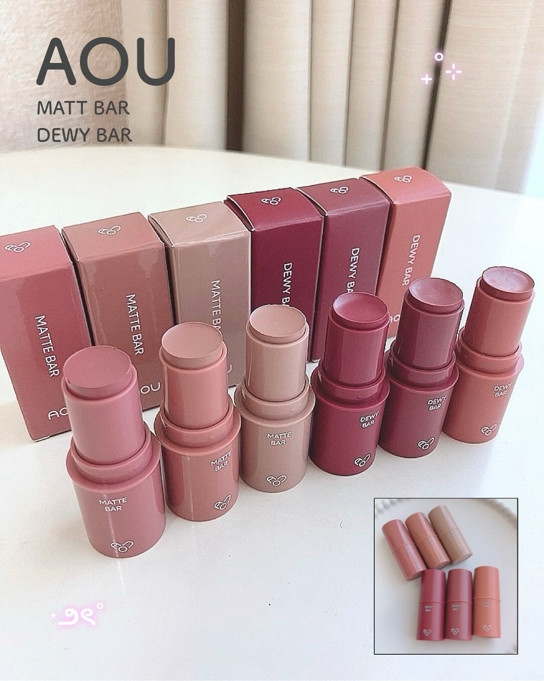 DEWY BAR/AOU/ジェル・クリームチークを使ったクチコミ(1枚目)