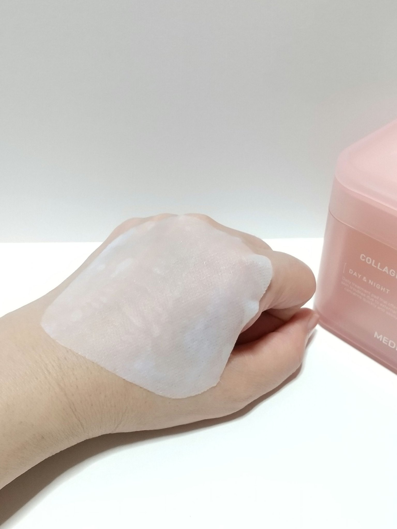 コラーゲン APパッド/MEDIHEAL/トナーパッドを使ったクチコミ（3枚目）