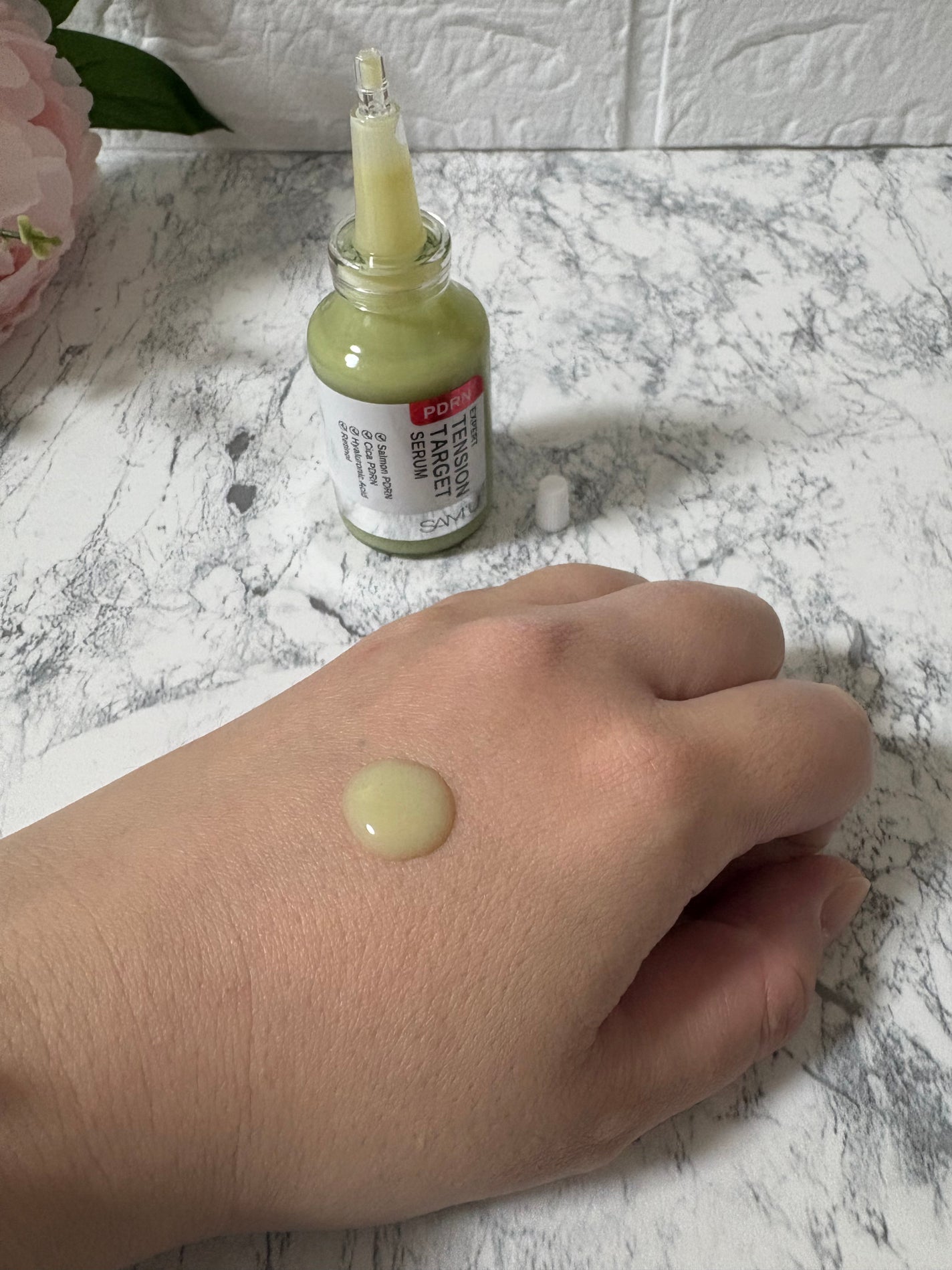 PDRNエキスパートテンションターゲットセラム/SAM'U/美容液を使ったクチコミ(4枚目)